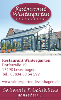  Restaurant Wintergarten in Levenhagen � Saisonale Frischek�che genie�en� 